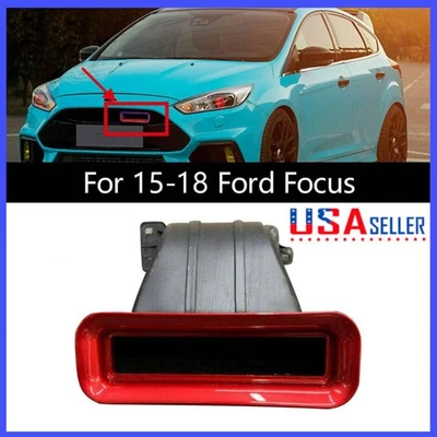 Boca de admisión de aire para automóvil modificación de snorkel Tuyere ABS para Ford Focus 2015-2018 EE. UU. Foto 1 de 4