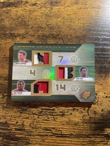 Chris Bosh Andrea Bargnani Graham 2008-09 Spx #WMC-BB Triple Jersey Patch /15 SP - Picture 1 of 2