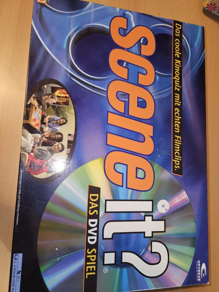 Mattel - Scene It - Das DVD Spiel komplett, ab 16+, 2-4 Spieler - Bild 1 von 4