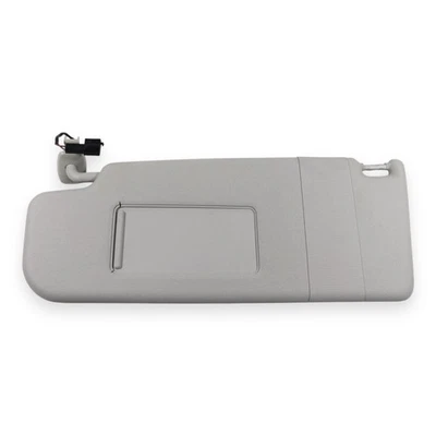 2011-2018 Volkswagen Jetta Driver Left Side Sun Visor Gray Lighted - Image 1 of 4