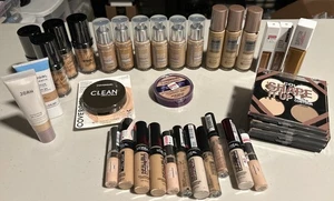 Lot of (35) Assorted Brand Foundations, Powders, Contours, Concealers - Picture 1 of 13