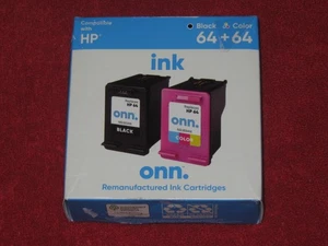 Onn Printer Ink Cartridge - HP64 - Multi Color - Expired - Picture 1 of 1