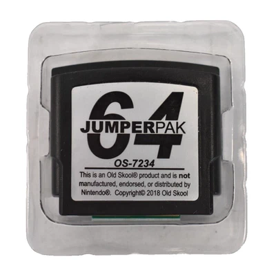 Old Skool Jumper Pak Pack For Nintendo N64 OS-7234 Device Square Tool Unit - Image 1 of 4