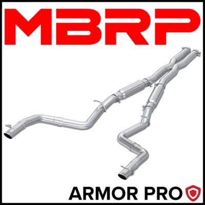 Sistema de escape MBRP Armor Pro Cat-Back apto para Dodge Charger/Chrysler 300 15-16 5,7 L Foto 1 de 2