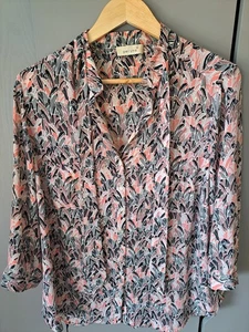 Brand New Marks and Spencer Blouse With Tie Neck Detail Size 18 - Picture 1 of 10