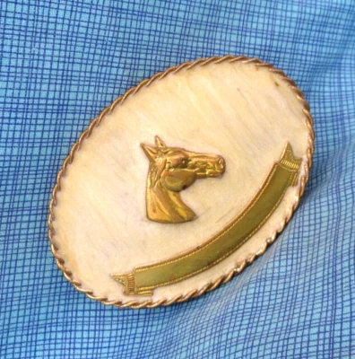 Western Horse Trophy Belt Buckle Cowboy Cowgirl Award German Silver Vtg  .GMP098 - Image 1 of 4