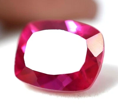 6.90 Ct Natural Pinkish Red Ruby Mozambique GGL Certified AAA+ Treated Gemstone - Image 1 of 4