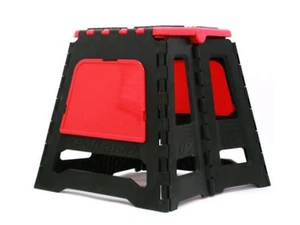 Soporte de moto plegable Polisport MXGP podio soporte rojo CRF motocross enduro - Imagen 1 de 3