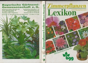 HOUSEPLANTS LEXICON 1992 with pot plants 300 COLOR PHOTOS - Picture 1 of 2