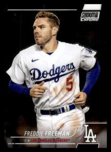 2022 Stadium Club Chrome  291 Freddie Freeman Los Angeles Dodgers