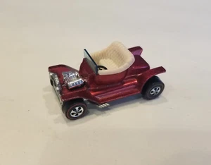 Hotwheels redline HK Glossy Rose Red Hot Heap w Rare Cap Front wheels! - Picture 1 of 12