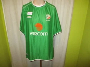 Ireland "FAI" Nr.480 umbro Heim Weltmeisterschaft Trikot 2002 "eircom" Gr.XXL - Picture 1 of 7