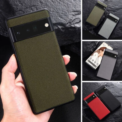 Shockproof Nylon Soft Phone Case For Google Pixel 6 Pro 7A 8 Pro 7 - Image 1 of 4