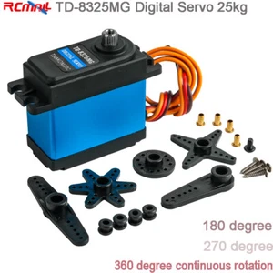 25kg TD-8325MG Metal Gear Digital Servo Motor 4.8-7.2V for RC Robot Smart Car - Picture 1 of 6