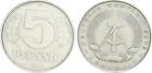 DDR Nickelprobe 5 Pfennig 1972 vz (44414)
