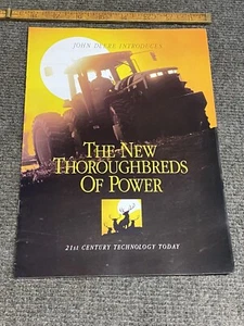 John Deere Thoroughbreds Of Power Sales Brochure 8000 Series Tractors 1990’s - Picture 1 of 2