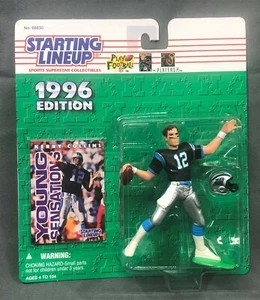 KERRY COLLINS ๐ Carolina Panthers Starting Lineup SLU 1996 Figure & Card NIP - Picture 1 of 5