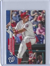 2020 Topps On-Demand Set #23 –Topps Mini Baseball - #385 RYAN ZIMMERMAN #1/10
