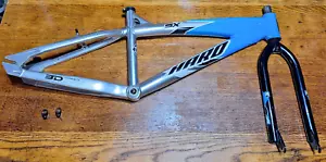Haro SX 24 Baby Blue BMX Bike Frame and Fork (Mirra, S&M, Master, Redline, Gt) - Picture 1 of 15