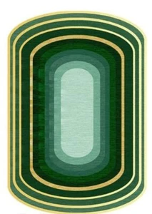 Modern Premium Quality Abstract Irregular Shape Wool Hand Tufted Rugs for Living - Picture 1 of 3