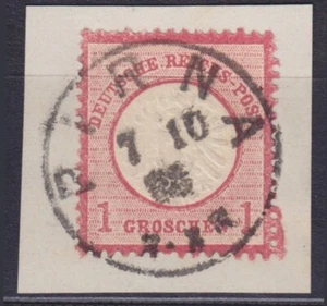  Placa pectoral DR Mi.-Nr. 19 o K1 PIRNA en pieza de lujo - Imagen 1 de 1