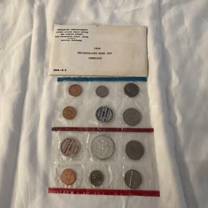 Kursmünzensatz 1968 unzirkuliert - Bild 1 von 2