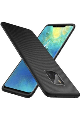 iBetter Huawei Mate 20 Pro Case Black Perfect Fit Cover Soft Durable 2025 - Image 1 of 4