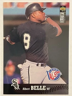 1997 Upper Deck Collector's Choice Albert Belle All-Star #76 Baseball White Sox - Image 1 of 2