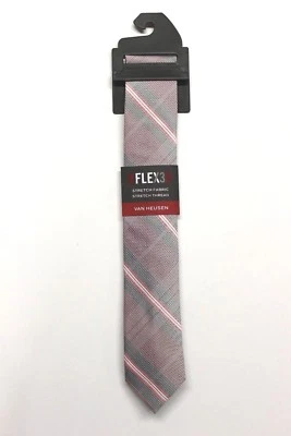 Мужской галстук Van Heusen Flex 3 Slim (6V974551) красный - Изображение 1 из 3