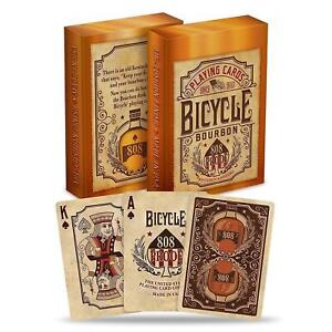 Fahrrad Bourbon Spielkarten von USPCC, tolles Geschenk für Kartensammler