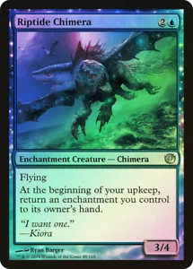 MTG FOIL Riptide Chimera - Journey into Nyx #48 - Picture 1 of 1