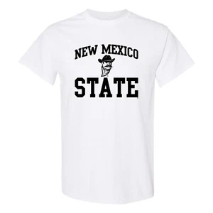 Camiseta Nuevo México Estado Aggies Arco Logo - Blanca - Imagen 1 de 6
