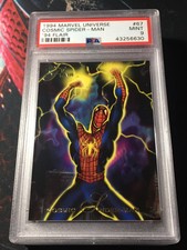 1994 Cosmic Spider-Man Marvel Universe '94 Flair Box Comics Card PSA 9 (1990)