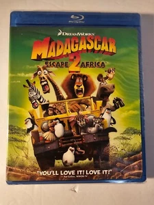 Madagascar Escape 2 Africa Blu-ray Disc Sensoramatic Sealed New - Imagen 1 de 2