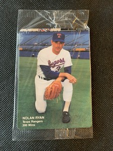 1991 "Mothers Cookies" Nolan Ryan 300 Wins #2 of 4 - Texas Rangers - HOF / RARE!