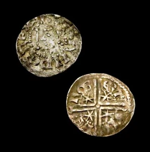 X194: VF Alexander III Hammered Silver Scottish Penny - type III, Berwick, S5043 - Picture 1 of 1