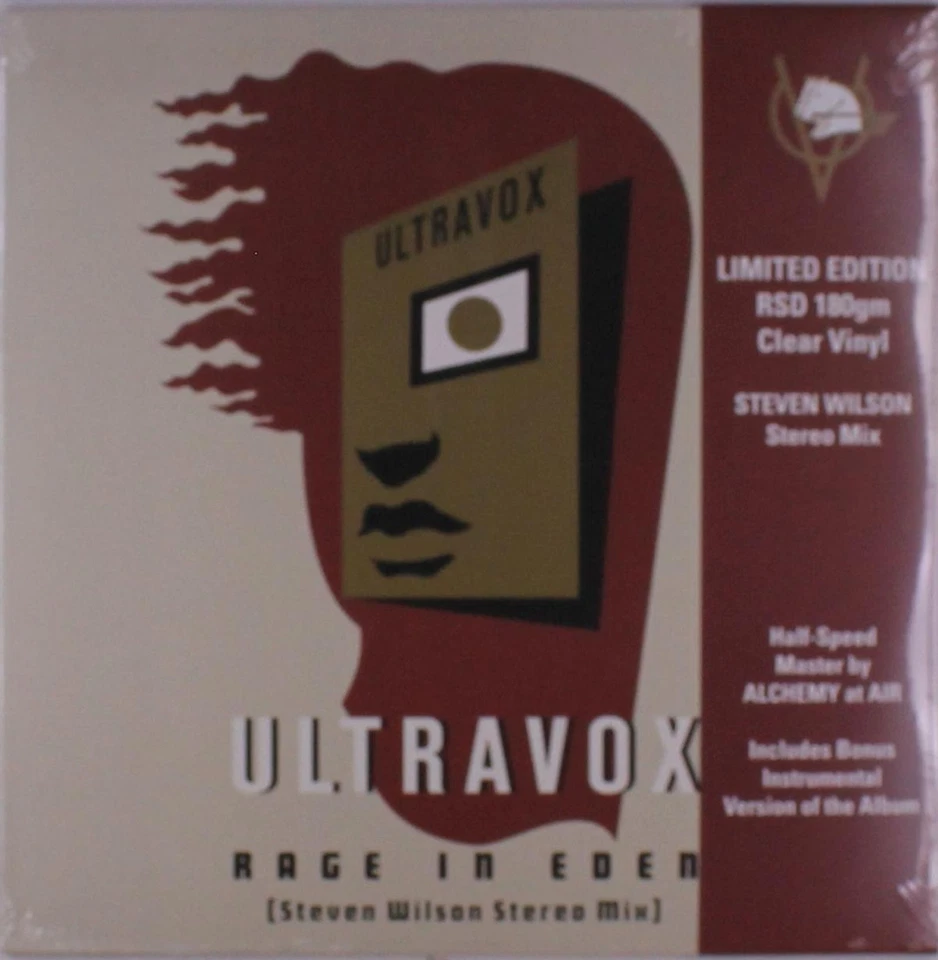 Ultravox: Rage In Eden (Steven Wilson Stereo Mix) (Limited Edition) (Clear Viny - Bild 1 von 1