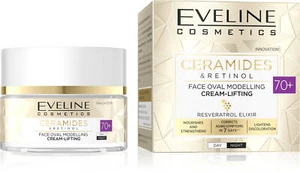 Eveline Ceramides Retinol Face Oval Modeling Cream 70+ Lifting 50ml - Picture 1 of 3