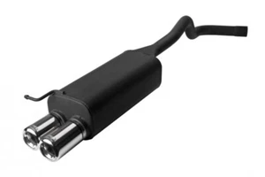 silenciador para Skoda Roomster HB 1.9 TDi 77kW 2006-2010 doble punta redonda... - Bild 1 von 3