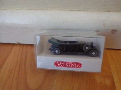Ho Gauge 1/87 WIKING - Audi Anteriore Cabriolet Nero Auto - Riferimento 8260014 - Immagine 1 di 2