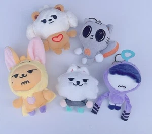 TXT Cartoon Keychain Doll TOGETHER Plush Soobin Yeonjun Pendant Gift - Picture 1 of 19