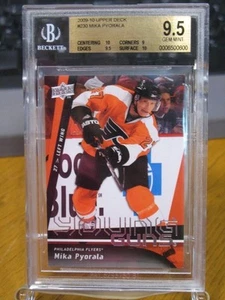 Mika Pyorala 2009-10 Upper Deck Young Guns YG Rookie Card #230 BGS Graded 9.5 - Bild 1 von 2