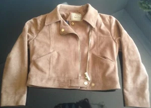 Next Suede Look Jacket Age 9 Years - Picture 1 of 6