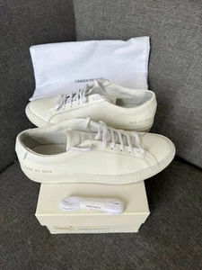 Common Projects Achilles Low White (Size 41) with box, 100% genuine, used twice - Picture 1 of 15