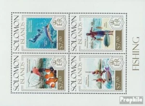 Salomoninseln 2302-2305 Sheetlet nuevo 2013 Pesca - Imagen 1 de 1