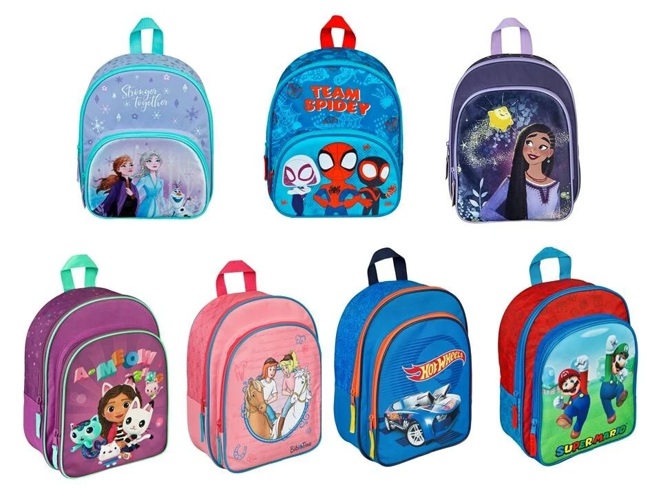 UNDERCOVER Rucksack mit Vortasche - Kindergarten Rucksack mit tollen Lizenzmotiven