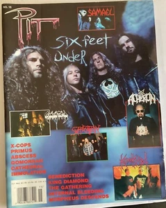 Pit Magazine #15, 1991. Six Feet Under, Acheron, Abscess. - Bild 1 von 4