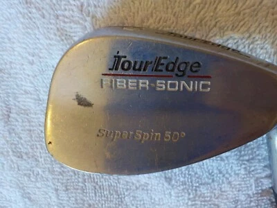 A "Used" Tour Edge Fiber Sonic "Super Spin" DG356, 56 Degree Loft Pitching Wedge - Image 1 of 2