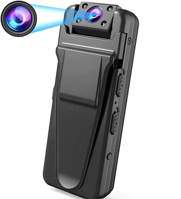 Bodycam 1080P FULL HD Video Camcorder Mini Versteckt Kamera Nachtsicht Auto A29 - Bild 1 von 4