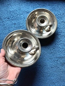 Antikes großes Paar Kammerstäbchen von James Dixon & Sohn (AT53) - Bild 1 von 21